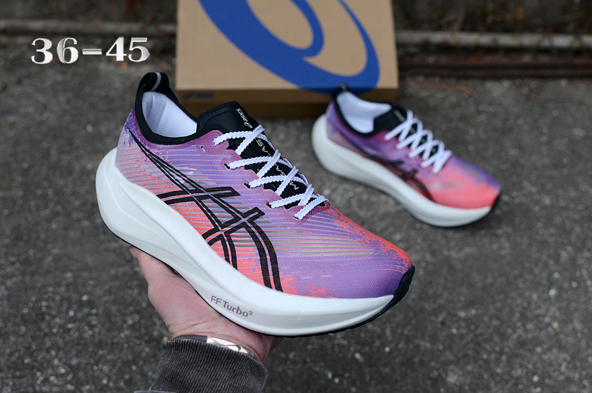 ASICS Metaspeed Edge Running Shoes Purple Pink Black