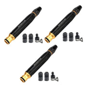 Heavy Duty Adjustable Twist Hose Nozzle – Brass Core, High-Pressure Jet & Mist