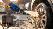 Heavy Duty Adjustable Twist Hose Nozzle – Brass Core, High-Pressure Jet & Mist
