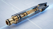 Heavy Duty Adjustable Twist Hose Nozzle – Brass Core, High-Pressure Jet & Mist