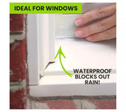 Weather Stripping Door Seal Strip – Soundproof, Bug & Dust Proof Self-Adhesive Foam Tape