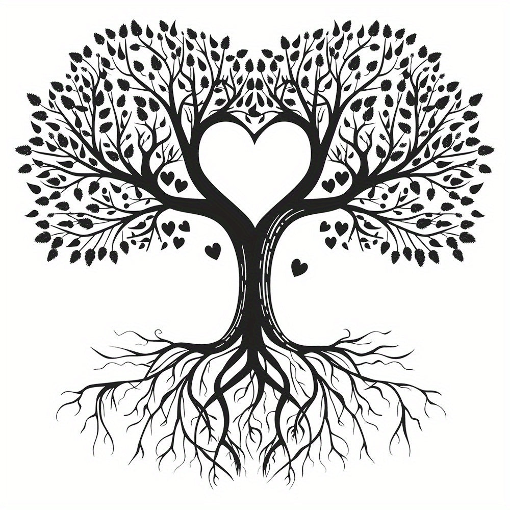 Love Tree Branch Bedroom Living Room Entrance Home Beautification Decoration Wall Stickers