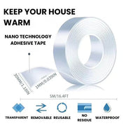 Weather Stripping Door Seal Strip – Soundproof, Bug & Dust Proof Self-Adhesive Foam Tape