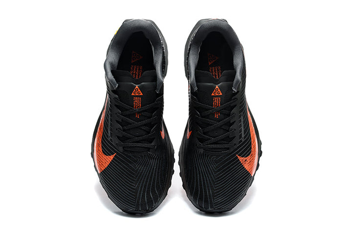Nike ACG ZoomX Black and Orange Trail Running Shoes