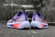ASICS Purple and Coral Running Shoes