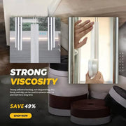 Weather Stripping Door Seal Strip – Soundproof, Bug & Dust Proof Self-Adhesive Foam Tape