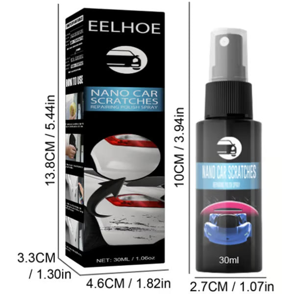 Car Scratch Repair Nano Spray – Nano Coating, UV Protection & Hydrophobic Finish | All Paint Colors