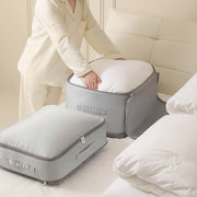 Compression Duvet Storage Bag – Large Capacity, Breathable Satin, Machine Washable