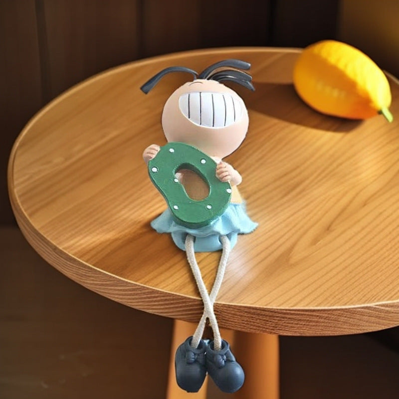 LOVE Sanmao Stilt Doll Resin Crafts Wedding Gift Living Room Bedroom Decoration Ornaments