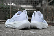 ASICS White and Gray Running Shoes