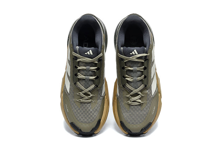 Adidas Adistar Cold.Rdy Trail Running Shoes Olive and Gold