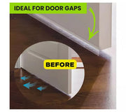 Weather Stripping Door Seal Strip – Soundproof, Bug & Dust Proof Self-Adhesive Foam Tape