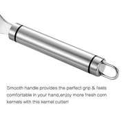 Stainless Steel Corn Stripper & Cob Peeler – Quick Corn Kernel Remover Tool