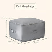 Compression Duvet Storage Bag – Large Capacity, Breathable Satin, Machine Washable