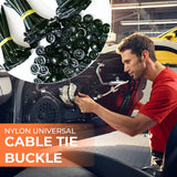 Universal Nylon Cable Tie Buckle